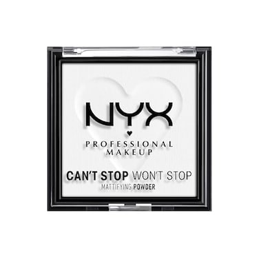 NYX Professional Makeup Can't Stop Won't Stop Mattifying Powder, Matte Finish, Brightening Translucent