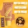 كريم أساس نيكس بروفيشنال ميك اب Buttermelt Glaze Soft Glow Skin Tint + SPF/FPS 30، يدوم 12 ساعة، برائحة زبدة الكاجو