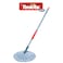 Tonkita Microfibre Wring Mop XL &ndash; Built-In Wringing System with Non-Scratch Buffer for Effortless Cleaning