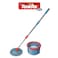 Tonkita Spin Mop System &ndash; Hygienic Cleaning with Rotary Drag and 360&deg; Swivel Joint