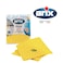 Arix Sunny Yellow Multipurpose Cloth 3 pcs - Premium Quality Cleaning Towels for Dry &amp; Wet Use