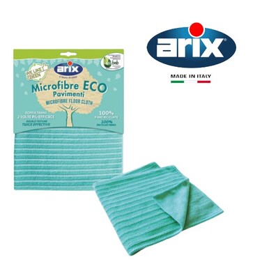 Arix We Like Green Eco Microfiber Floor Cloth 45x50cm - Versatile and Sustainable Cleaning