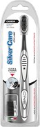Silver Care One Carbon Toothbrush + Refill Extra Soft Bristles for Adults Gentle Cleaning Healthy Gums &amp; Teeth