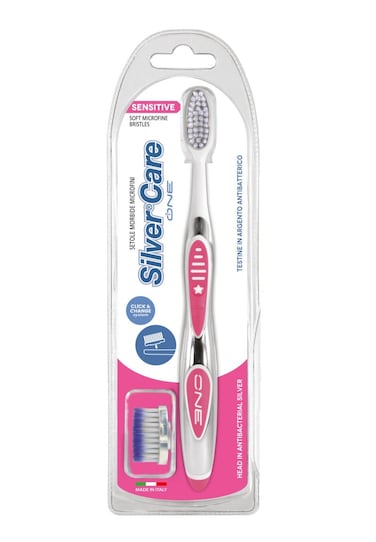 Silver Care One Sensitive Toothbrush + Refill - Soft For Adult