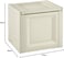 Tontarelli Storage Box, Made in Italy, for Home, Office &amp; Outdoor, Toy Box Chest Storage, 47L x 40W x 42H cm, Cream, TRL-8086011210