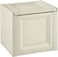 Tontarelli Storage Box, Made in Italy, for Home, Office &amp; Outdoor, Toy Box Chest Storage, 47L x 40W x 42H cm, Cream, TRL-8086011210