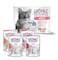 Lechat Excellence by Monge   Cat Wet Food   Chunkies in Pouch   Super Premium Complementary Wet Cat Food   Flow Pack Beef &amp; Salmon - 4x100g
