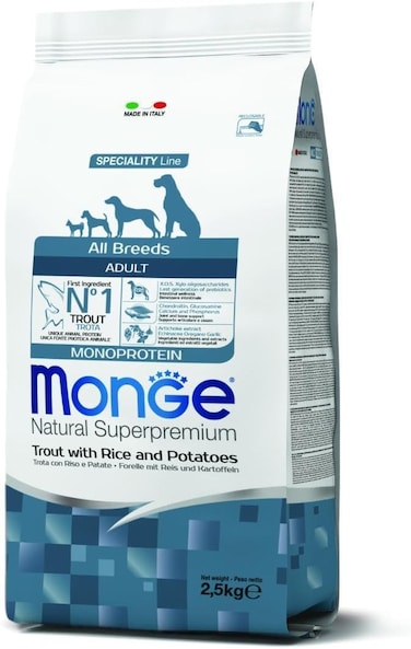 Monge All Breed Adult Trout-2.5kg