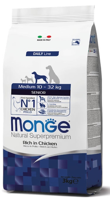 Monge Medium Senior With Chicken-3kg