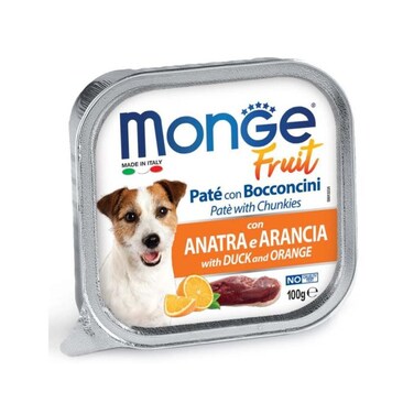 Monge Dog Fruit Duck &amp; Orange -100g