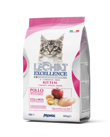 LeChat Excellence Kitten Dry Food with Chicken, 400g