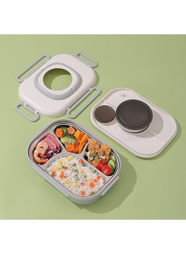 Lunch Box For Girl Boy Kids 1500ML With Tableware Portable Heated Sealed Insulated Leak Proof Bento Box Meal And Fruit Container