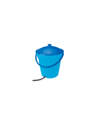Novital 18 Liter Plastic Water Tank Blue with Hose Connection Drinking Water Rabbit (Made in Italy)