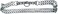 Ferplast Chrome Css - Semi Choke-Chain Dog Collar Made Of Metal[Dimension - 32 X 44Cm]