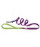 Ferplast Club G Colours Leash [Color - Purple, Dimension - 25Mm X L 120Cm]