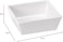 Ferplast Altair Dog And Cat Bowl 14X14X H 5Cm - 0,5 L[Color - White]