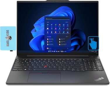 Lenovo ThinkPad E16 Business Laptop 16.0" IPS FHD+ Display (Intel 13th Gen i5-1335U, 16GB RAM, 512GB SSD, Fingerprint Reader, Thunderbolt 4, FHD Webcam, WiFi 6, Win 11P)
