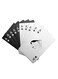 10PCS Ace of Spades Bottle Openers, Poker Card Bottle Openers, Stainless Steel Portable Metal for Wallet Pocket Wedding Birthday Party Silver Black