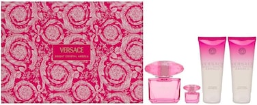 Versace Bright Crystal Absolu 4 Piece Gift Set - 3.4 Oz Perfumed
