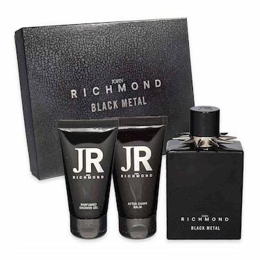 John Richmond Black Metal For Women Set Edp 100ml + Shower Gel 50ml + Body Lotion 50ml