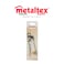 Metaltex 2-in-1 Can Opener with Cap Lifter &ndash; Durable Nickel-Plated Metal