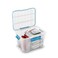 Keter Scuba Box M - High-Capacity Plastic Container with Airtight Sealed Lid and Soft-Touch Handles
