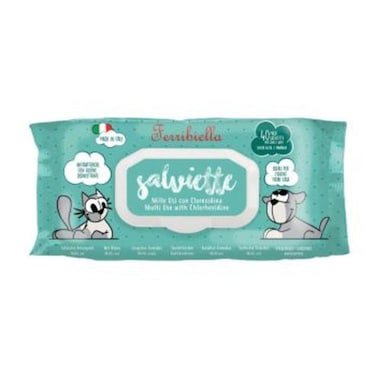 Ferribiella Milleusi Moisturizing And Sanitizing Pet Wet Wipes for Cat&amp; Dog