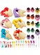 Sandwich Cutter and Sealer Set for Kids, Decruster Sandwich Maker Holiday Cookie Cutters Fruit Vegetable Food Cutter Shapes for Boy &amp; Girls Bento Lunch Box w/Mickey Mouse Dinosaur Unicorn Heart