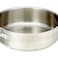 Paderno Stainless Steel Low Casserole Pot 2 Handles -11009