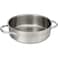 Paderno Stainless Steel Low Casserole Pot 2 Handles -11009