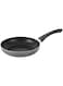 Royalford 28 CM Aluminum Fry Pan- RF11860  Strong Aluminum Body With Non-Stick Coating And Bakelite Handle  Compatible With Hot Plate, Halogen, Ceramic And Gas Stovetops  Perfect For Frying, Sauting