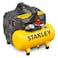 STANLEY DST100/8/6 Silent Air Compressor &ndash; 1HP, 6L Tank, 750W Power, Ultra-Quiet 59dB Operation
