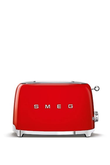 Smeg 50's Style Retro Red Toaster Tsf01Rdeu (Made In Europe)