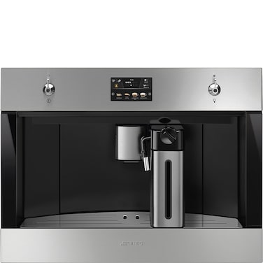 Smeg Built In Espresso Coffee Machine, 45 cm, CMS4303X