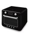 Smeg 50's Style Countertop Combi Oven &ndash; Retro Black, Multifunctional Oven &amp; Microwave, Compact &amp; Stylish Kitchen Appliance