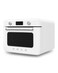 Smeg 50's Style Countertop Combi Oven &ndash; Retro White, Multifunctional Oven &amp; Microwave, Compact &amp; Stylish Kitchen Appliance