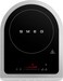 Smeg Portable Induction Hob &ndash; Compact Single Burner, 10 Power Levels, Modern Italian Design, Easy-to-Clean, Energy-Efficient, Matte White