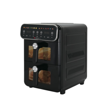Mebashi ME-AF1400DS Air Fryer Double Stack w/ Window, Touch Screen