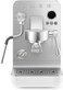 Smeg Mini Pro Espresso Machine, Luxury Italian Design, 15-Bar Professional Pressure, Barista-Grade Espresso Maker, Compact &amp; Elegant, Matte White
