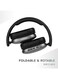 Cellularline MAXI3 Wireless Over-Ear Headphones, Active Noise Cancellation, USB-C Charging, Black