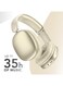 Cellularline MAXI3 Wireless Over-Ear Headphones, Active Noise Cancellation, USB-C Charging, White