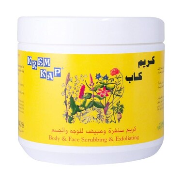 KREM KAP BODY &amp; FACE SCRUBBING &amp; EXFOLIATING CREAM 500ML