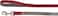 Camon Dog Leash-Double Premium Grey,Red 20X1200Mm