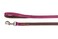 Camon Dog Leash- Double premium Brown,Cyclam (25X1200Mm)