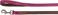 Camon Dog Leash- Double premium Brown,Cyclam (25X1200Mm)