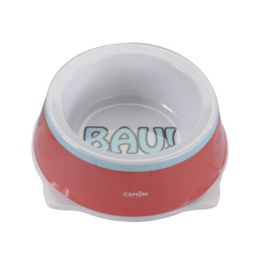 Camon Melamine Bowl &ldquo;Bau!&rdquo;- 500Ml for Dogs
