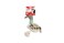 Camon Plush Birds with Rope and Squeaker Dog Toys