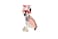 Camon Plush Birds with Rope and Squeaker Dog Toys