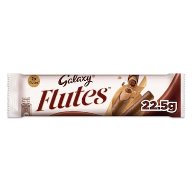 Galaxy Flutes Chocolate, 2 Fingers, 22.5g
