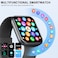 Smart Watch for Men Women, 1.96"HD Smartwatch Answer/Make Calls, Fitness Watch with Heart Rate Sleep Monitor, 113+Sports Modes, Step Counter IP68 Waterproof, Activity Trackers for IOS Android Black